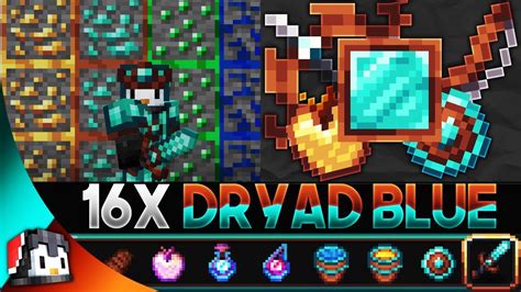 Dryad Blue 16x Mcpe Pvp Texture Pack Fps Friendly By Keno Youtube