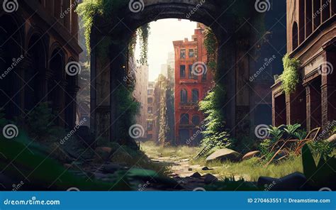 Devastating Apocalyptic Scene. Generate Ai Stock Photo | CartoonDealer