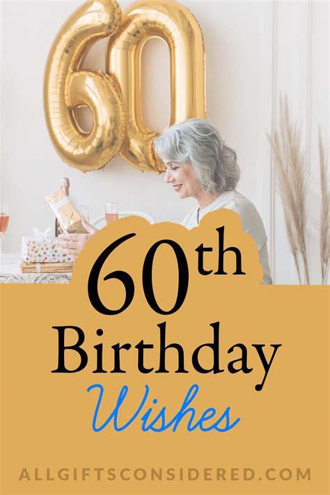 100 Best 60th Birthday Wishes And Quotes All Ts Considered