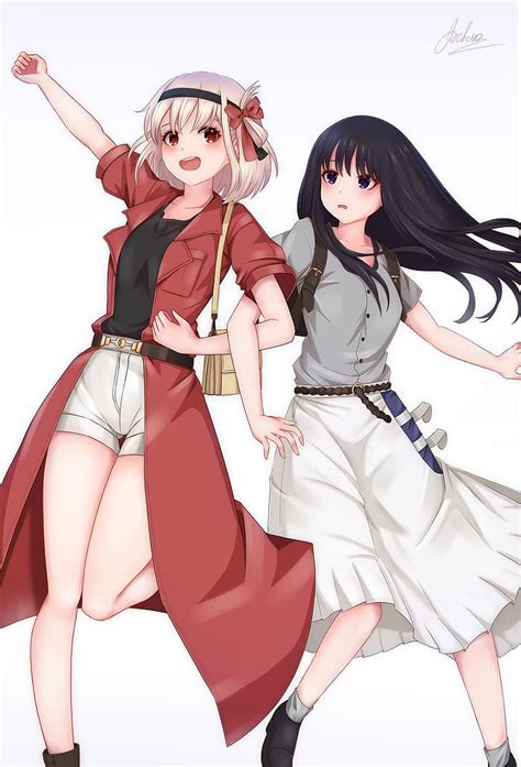 Hd Wallpaper Anime Anime Girls Lycoris Recoil Nishikigi Chisato