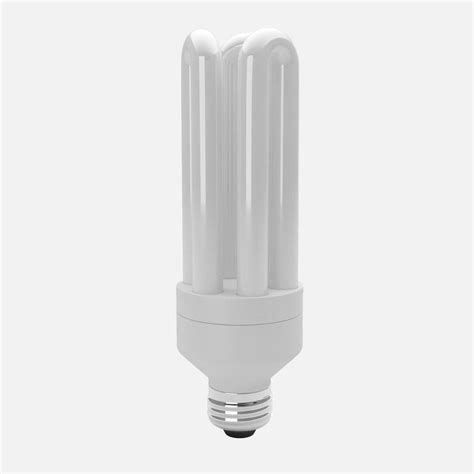 Cfl Light Bulb 3d Model By Weeray