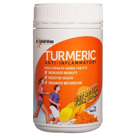Turmeric Anti Inflammatory Tablets Next Generation Supplements