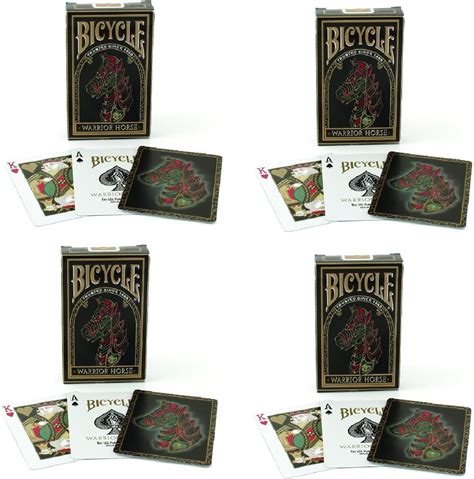 Bicycle Warrior Horse Deck 4 Pack Everything Else