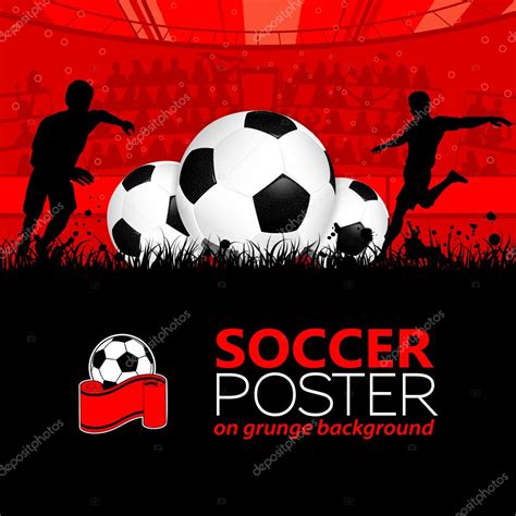 Soccer Poster — Stock Vector © Talexey 11014744
