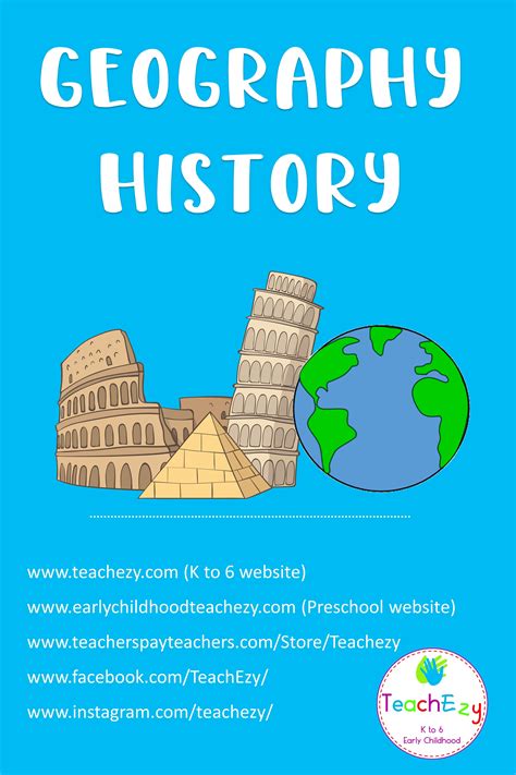 Geography And History Teacher Resources History Teachers Social
