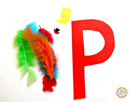 P Is For Parrot Letter P Craft