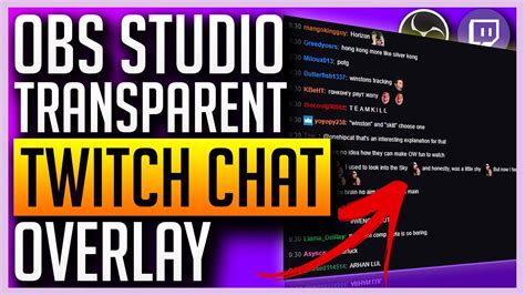 The live streaming software solution you choose will also provide you with specific information. OBS Studio - Adding Twitch Chat Overlay to Your Stream ...