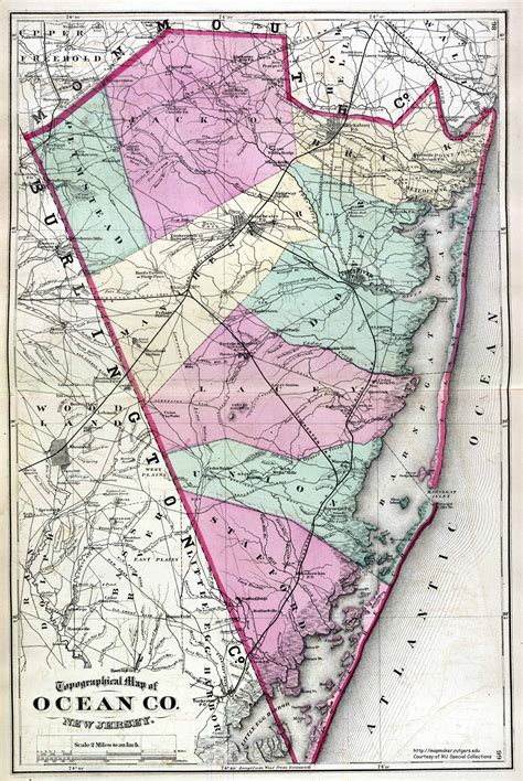Maps Ocean County Nj 1872