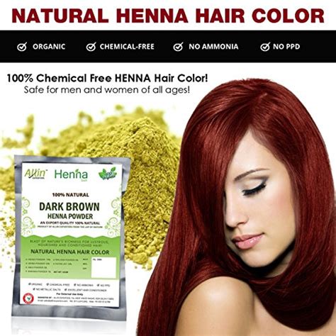 Buy Allin Exporters Dark Brown Henna Hair Color 100 And Free Henna