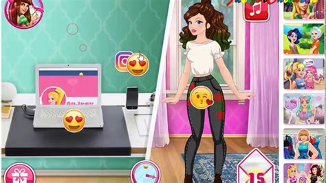 Fashion Blogger Story Video Play Girls Games Online Dress Up