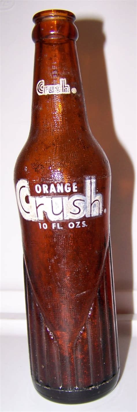 Vintage Orange Crush Soda Bottle 10 Fl Oz Dug Up From Field