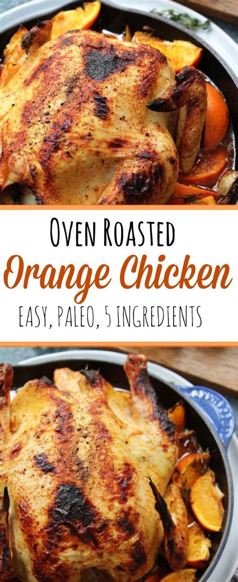 Use the chicken plus 3 tbsp cornflour/cornstarch ¼ tsp salt ¼ tsp. Oven roasted orange chicken is an easy paleo chicken ...