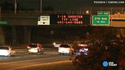 Hundreds Of Tips On Arizona Freeway Shootings Pour In