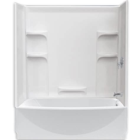 Ovation Curved 3 Piece Bathtub Wall Set - American Standard Tub and Shower Walls | Bathtub ...
