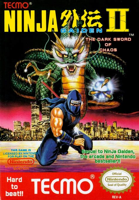 Ninja Gaiden 2 Usa Cover By Myroboto On Deviantart