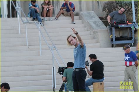 Riker Lynch Goes Shirtless On Colossal Youth Set Photo 1008136