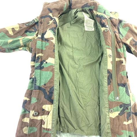 Usgi M65 Field Jacket Woodland Camo Genuine Issue