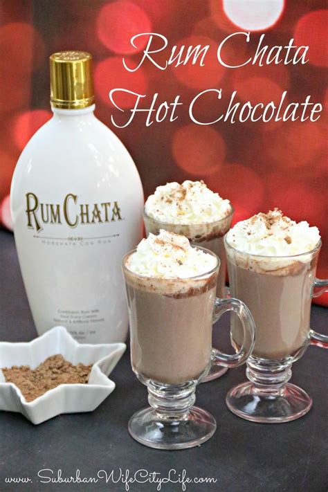 To bring the drink together, all you need to do is shake and strain the liqueurs. Rum Chata Hot Chocolate | Recipe | Christmas drinks, Hot ...