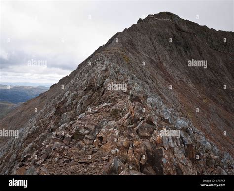 Arete Of Crib Goch Ridge Hi Res Stock Photography And Images Alamy