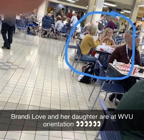 Brandi Love And Her Daughter At Wvu Orientation Scrolller