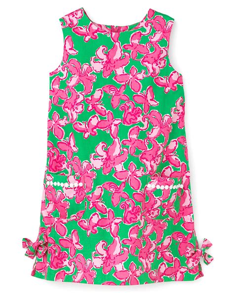 Lilly Pulitzer Girls Little Lilly Classic Printed Shift Dress Sizes