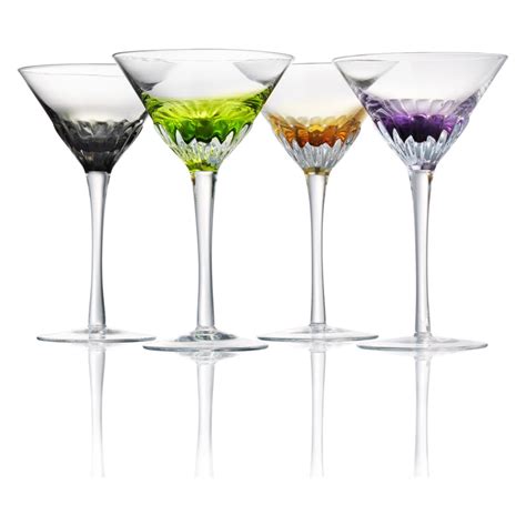 Artland Solar Martini Glass Set Of 4
