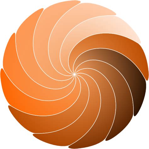 Spiral Shape Clip Art At Vector Clip Art Online Royalty