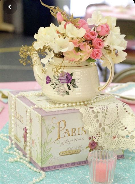 pin by gwen morgan on ladies minisrty ideas tea party centerpieces tea party bridal shower
