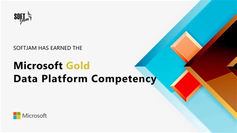 Softjam Ottiene La Microsoft Gold Data Platform Competency Softjam