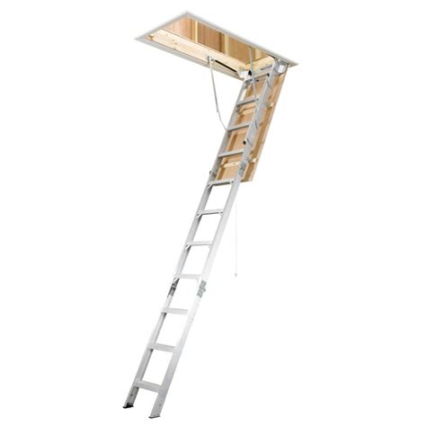 Which Is The Best Attic Pull Down Ladder Aluminum Simple Home