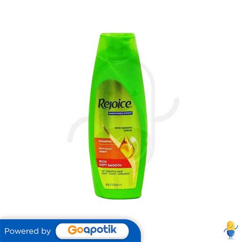 Rejoice Rich Soft Smooth Shampoo Ml Botol Kegunaan Efek Samping