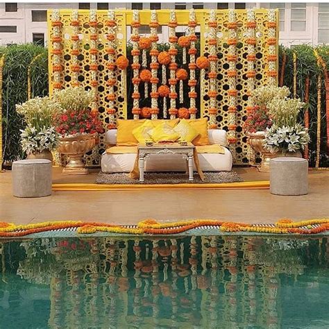 Luxury Indian Weddings On Instagram “haldi Scenes Designed By