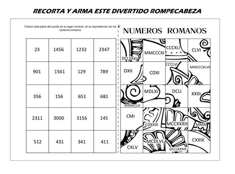 Atividades Sobre Números Romanos Para Imprimir Ad1
