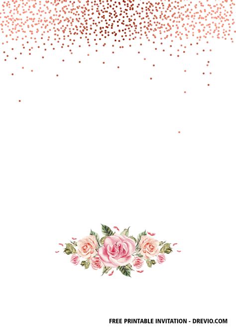 We did not find results for: FREE Rose Gold Confetti Invitation Templates | Download ...