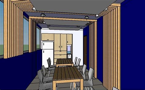 Cafeteria 3d Interior And Furniture Design Cad Drawing Details Dwg File