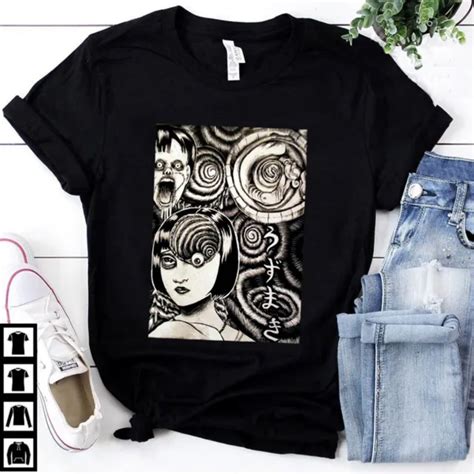 T Shirt Tomie Junji Ito Uzumaki Horror Anime Manga Japanese Japan Guro