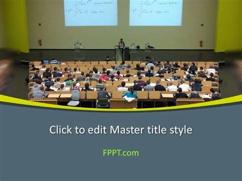 Free Lecture Powerpoint Templates
