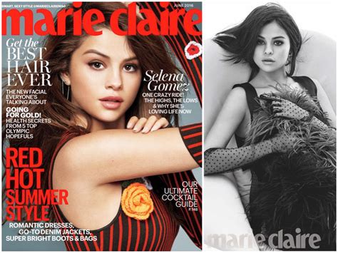 Selena Gomez Marie Claire June 2016 Photos