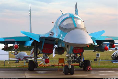 Sukhoi Su 34 Russia Air Force Aviation Photo 1738007