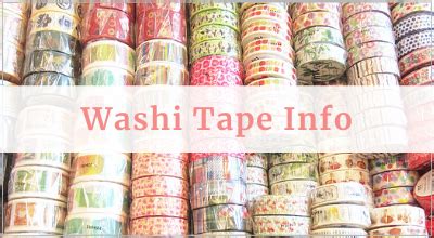 Explore The World Of Washi Tapes Discover The Magic Inside