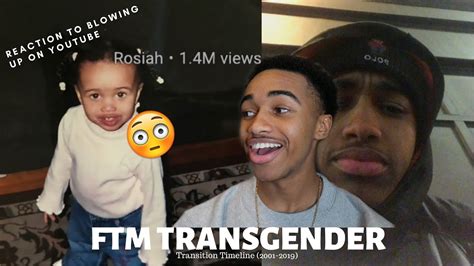 reacting to my transgender ftm timeline viral video youtube