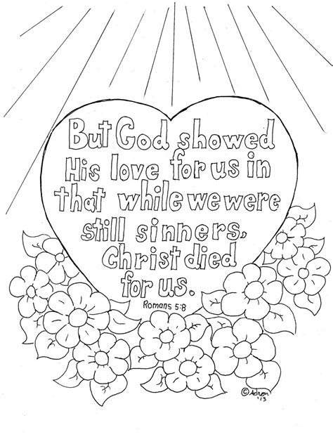 Romans 1 16 Coloring Page Pages Sketch Coloring Page