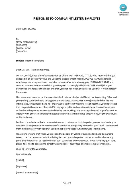 This question is designed to see if you are flexible in relation to working hours and also your level of commitment as an employee? Formal Complaint Letter Sample Against A Lawyer - Letter