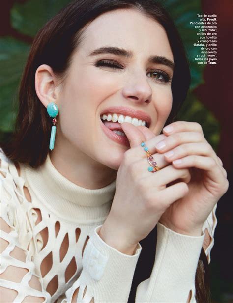 Emma Roberts Cosmopolitan Espana October 2019 Issue Celebmafia