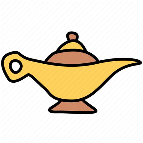 Arabian Magic Lamp Genie Icon Download On Iconfinder