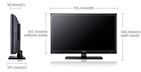 Samsung Ua32eh4500 32 Multi System Led Smart Tv 110 220 240 Volts Pal Ntsc