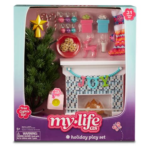 My Life As Holiday Decorations Set For 18 Dolls 21 Pieces Walmart