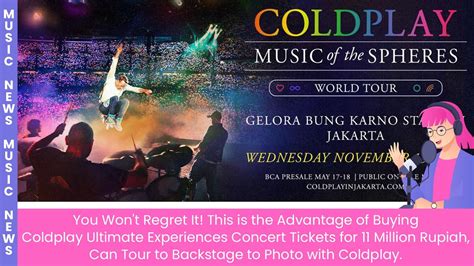 The Advantage Of Buying Coldplay Ultimate Experiences Concert Tickets