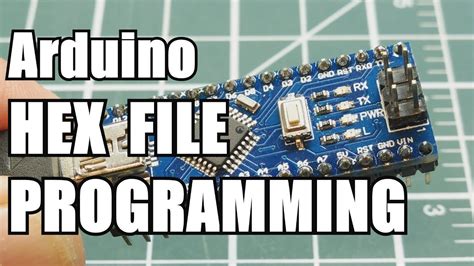 Arduino Hex File Programming Forth Programming Language Youtube