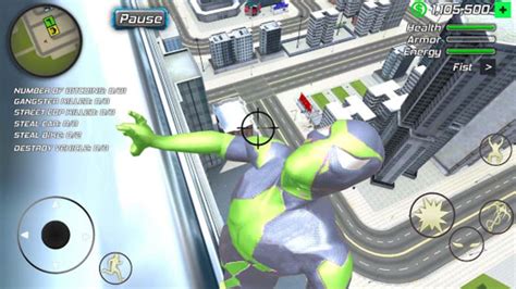 Rope Frog Ninja Hero Strange Gangster Vegas Apk لنظام Android تنزيل